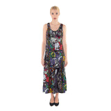 NBC Stain Glass  Sleeveless Maxi Dress