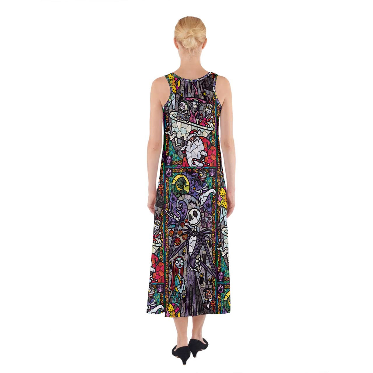 NBC Stain Glass  Sleeveless Maxi Dress