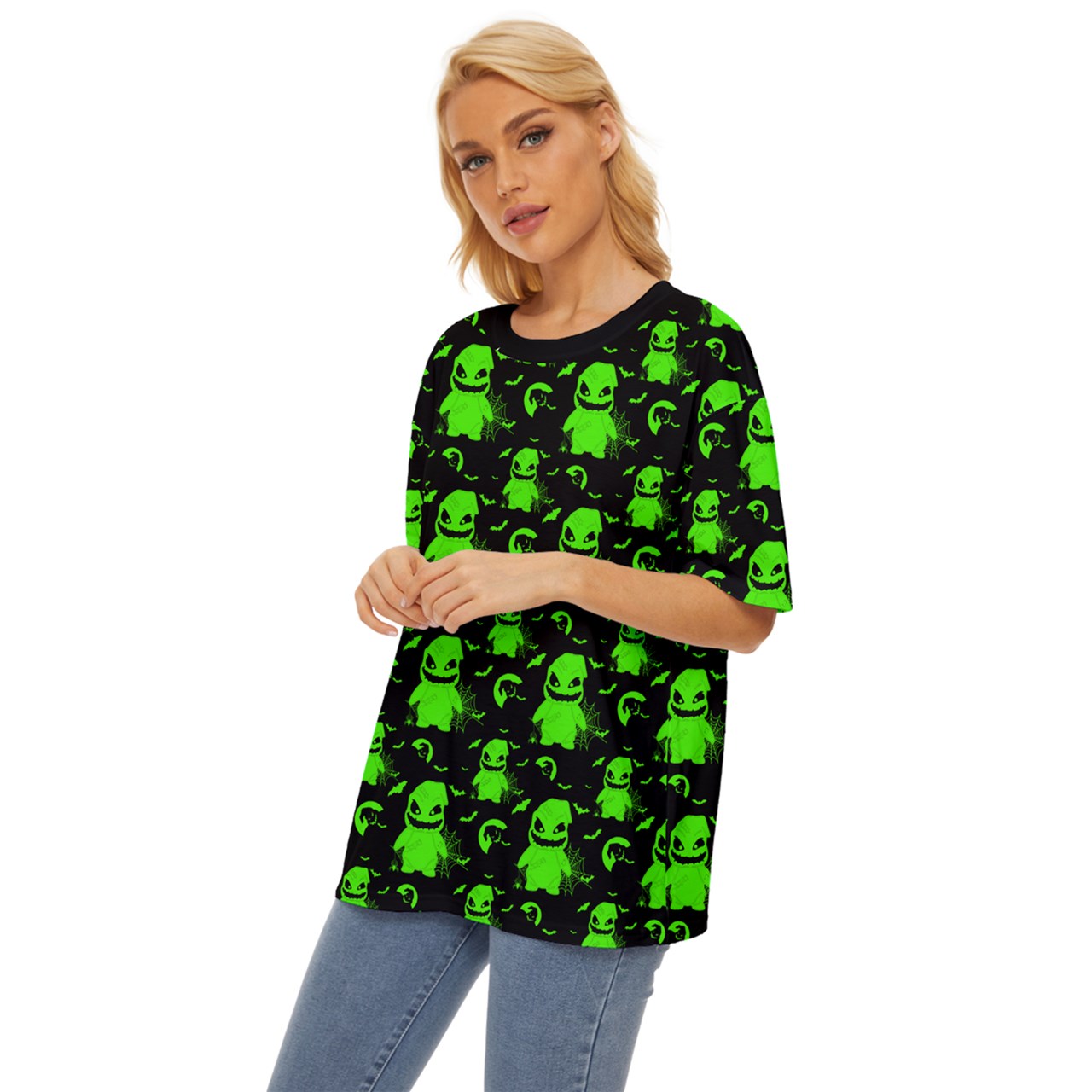 Oogie Boogie NBC Oversized Basic T-Shirt