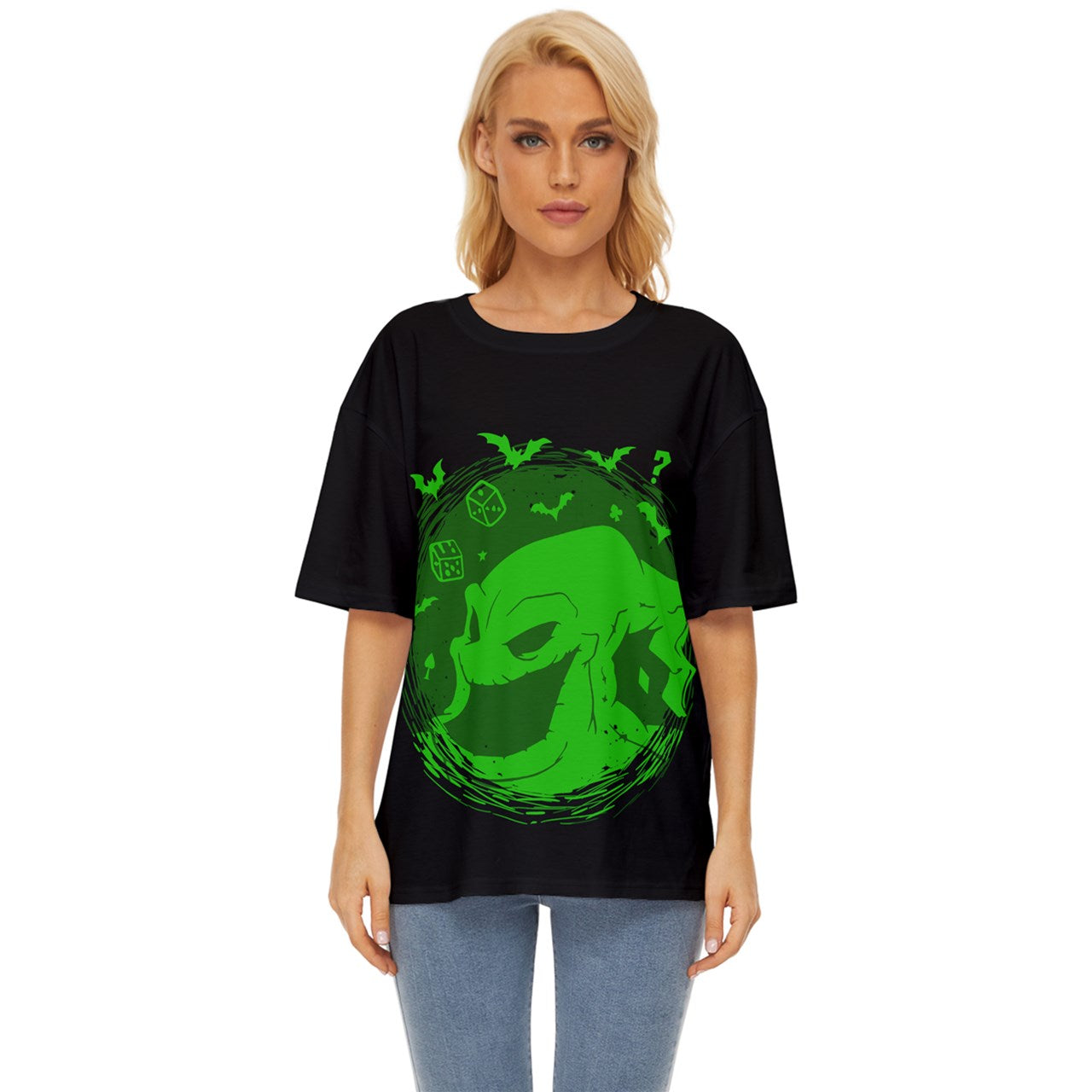 The Shadow Oogie Boogie NBC Oversized Basic T-Shirt