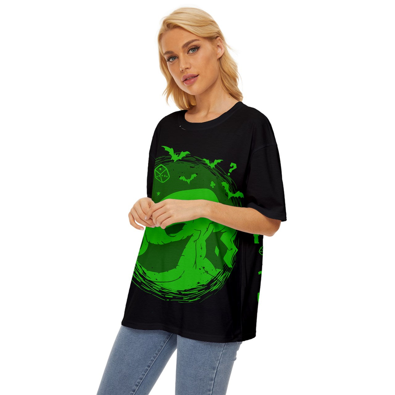 The Shadow Oogie Boogie NBC Oversized Basic T-Shirt