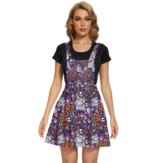 Purple NBC Apron Dress