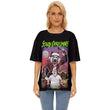 Scary Christmas Art Oversized Basic T-Shirt