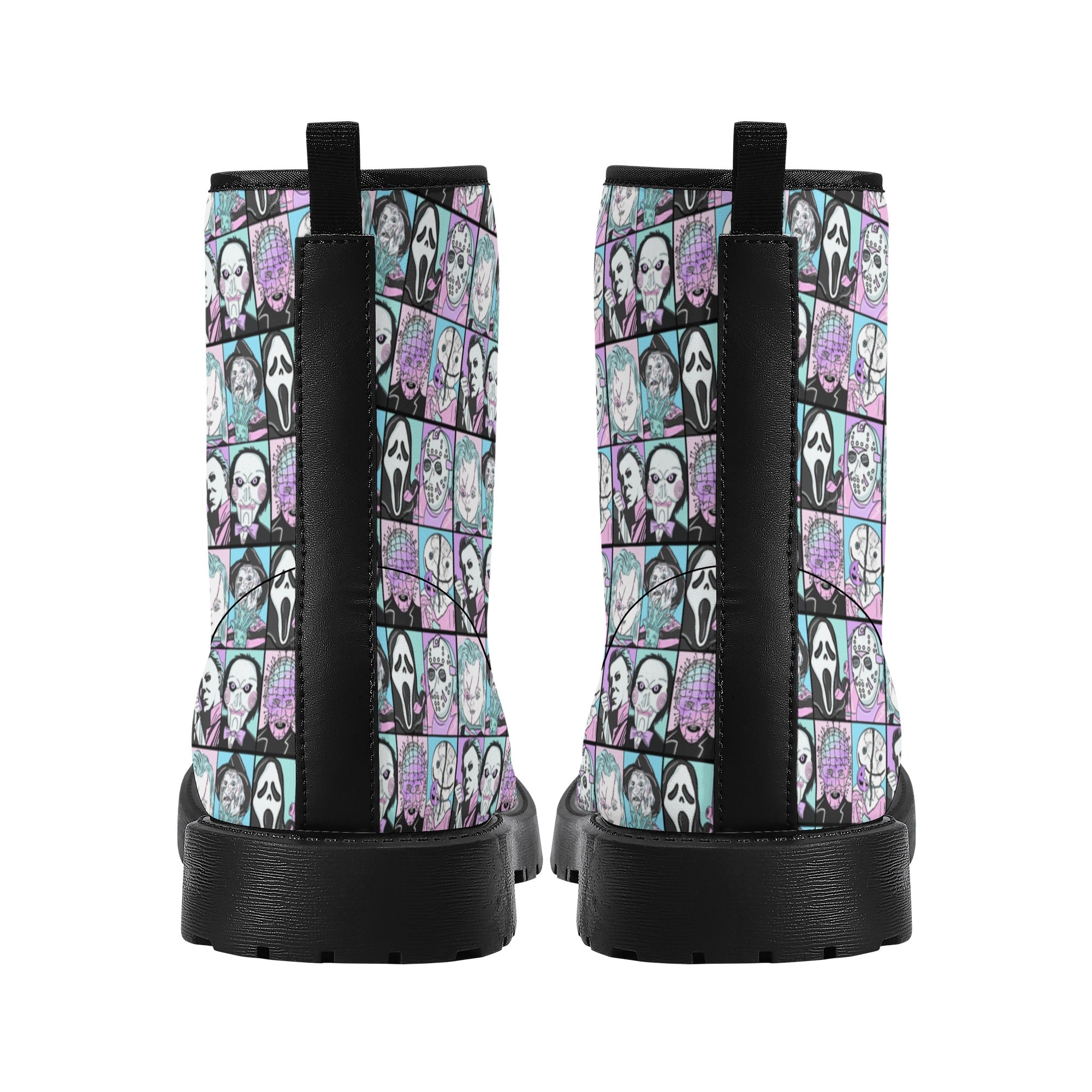 Pastel Horror Leather Boots spookydoll