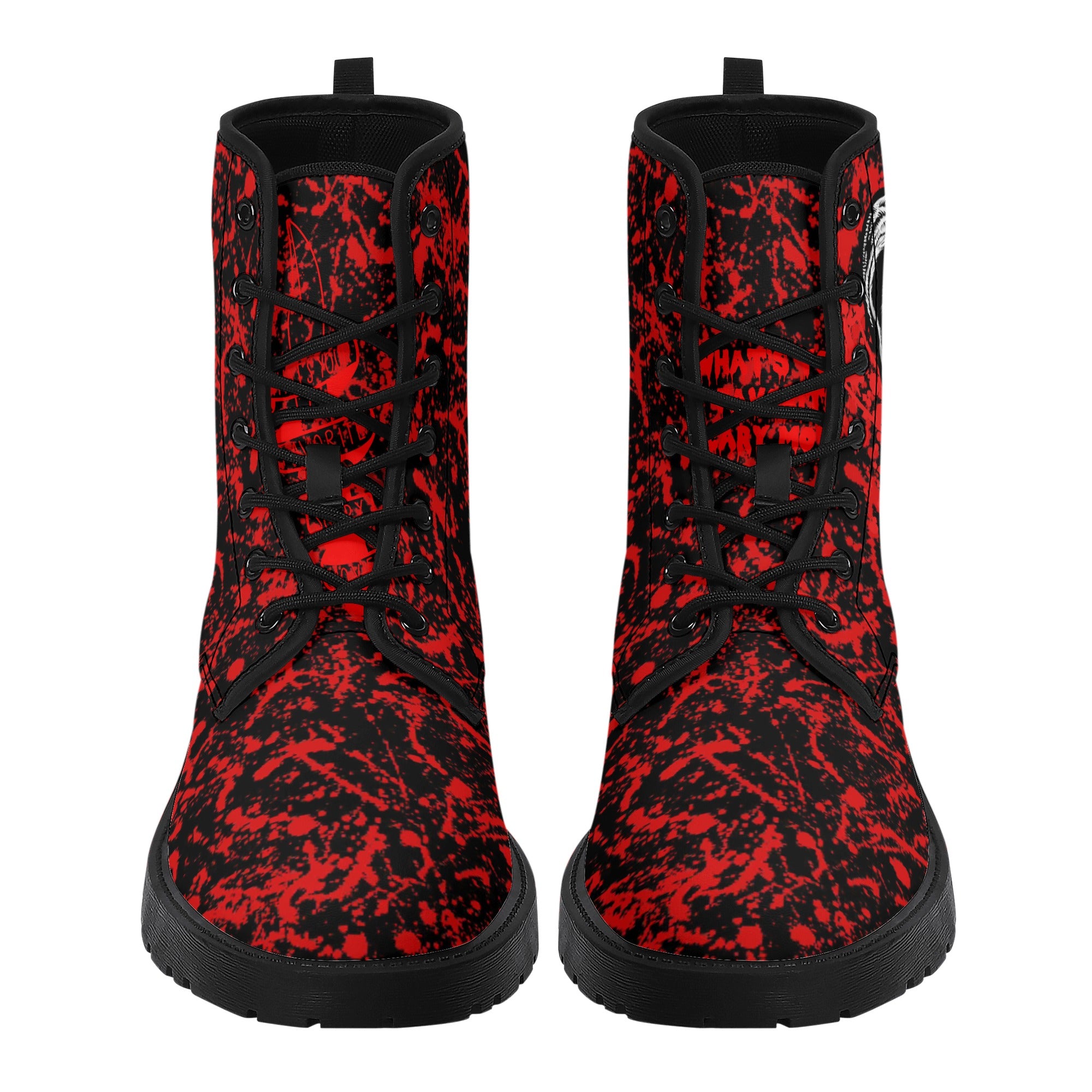 G-Face  Leather Boots spookydoll