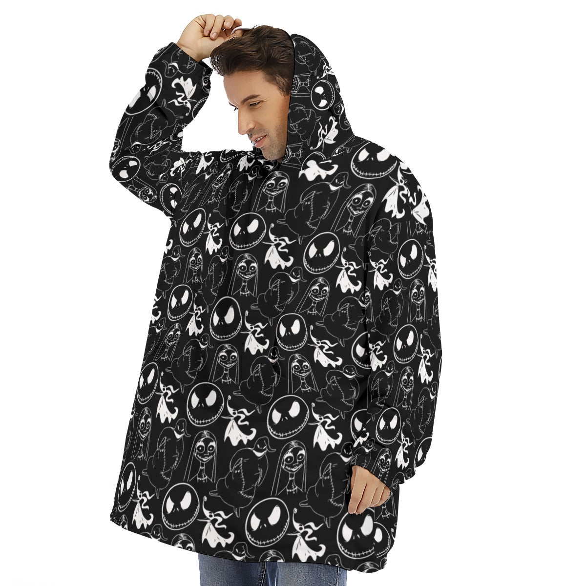 NightmareSherpa Fleece huggable hoodie