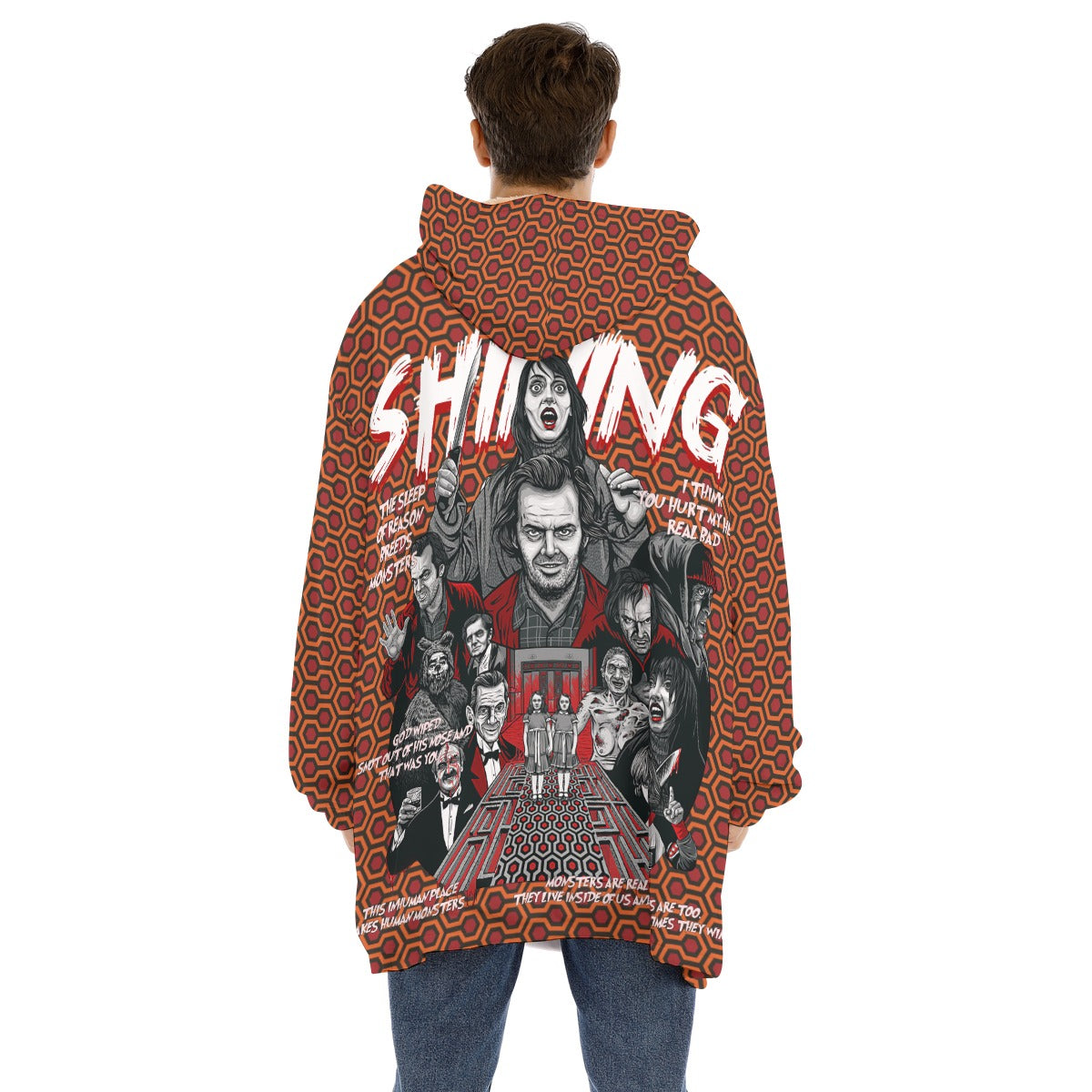 Shining Sherpa Fleece Huggable Hoodie