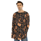 Halloween Fingerless Long Sleeve T-shirt