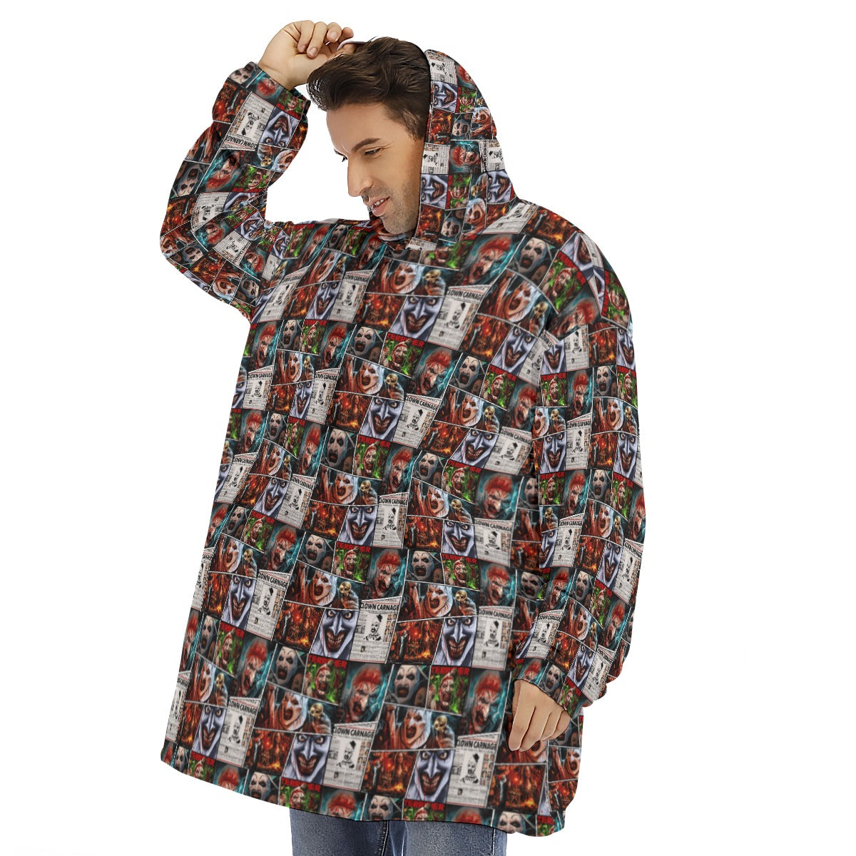 Terrifier Sherpa Fleece Huggable hoodie