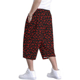 Red Bats Baggy Shorts