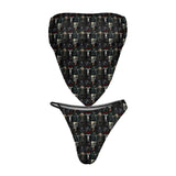 The crow Bandanna style bikini