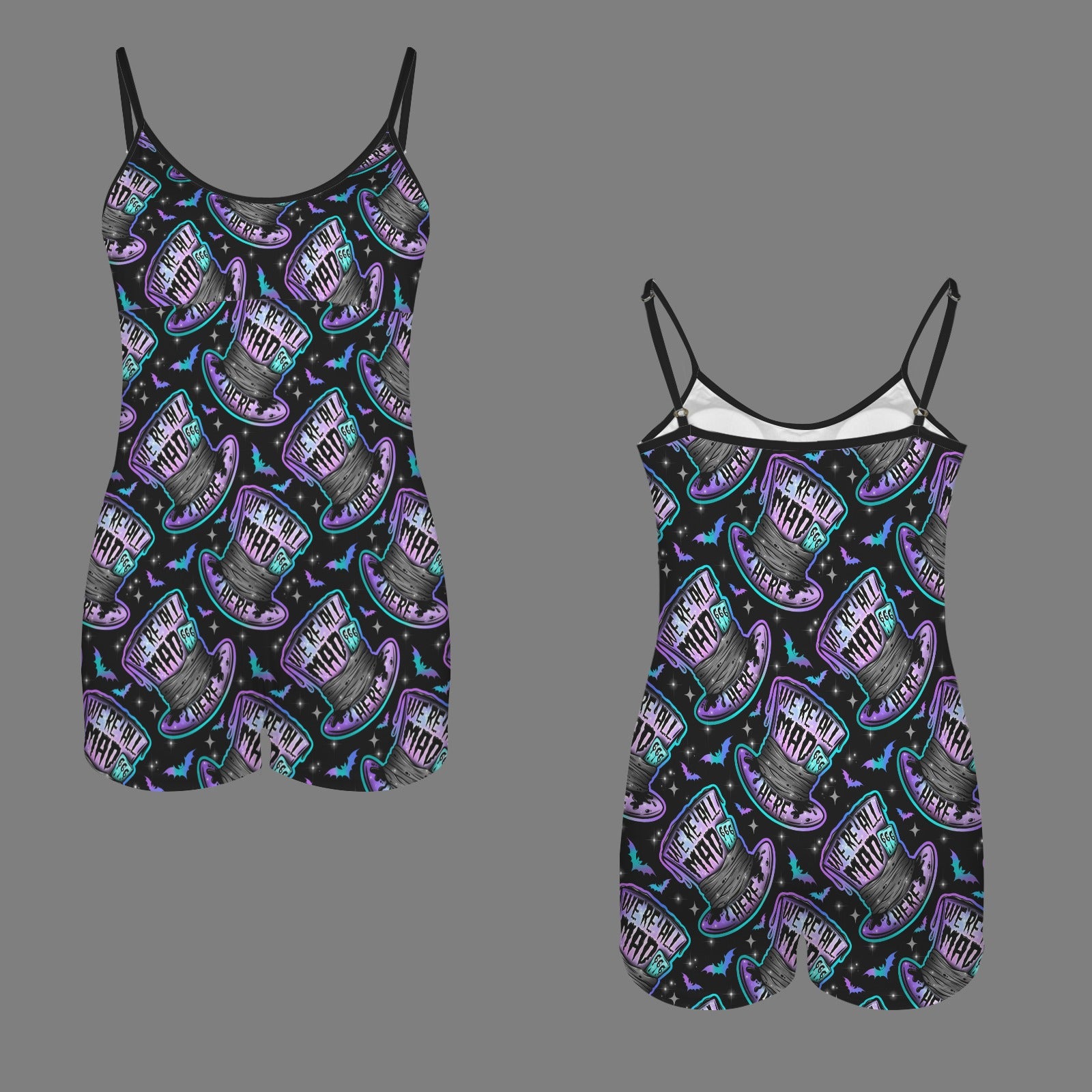 MAD HATTER ONE PIIECE JUMPSUIT