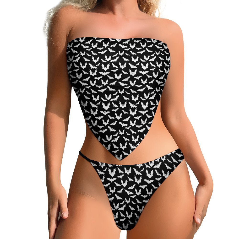 Bats Bandana style bikini