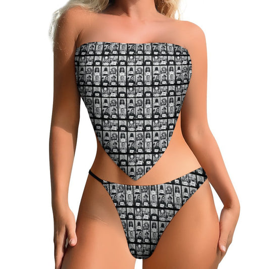 Jailhouse horror bandanna style bikini