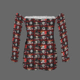 horror buddies ruched bodycon