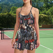 the crow buckle dress