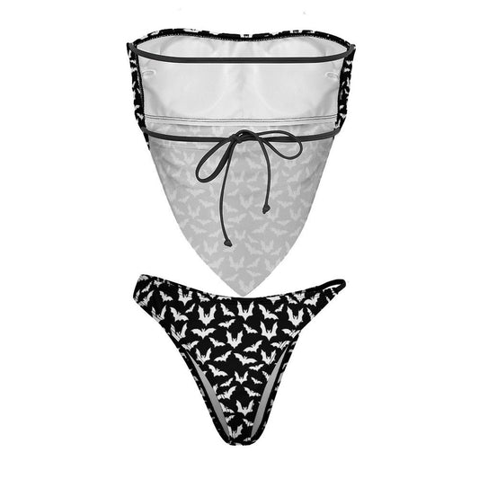 Bats Bandana style bikini