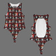 Horror Buddies sleeveless backless bodysuit