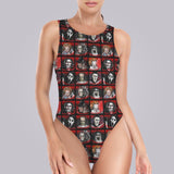 Horror Buddies sleeveless backless bodysuit