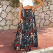 the crow maxi skirt