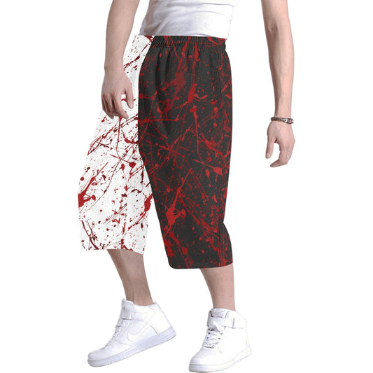 Blood Murder Split Baggy Shorts