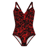 Customizable Full Print One-Piece Swimsuit Push-Up Adjustable Strap Swimwear