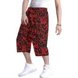 Blood Splatter Baggy Shorts