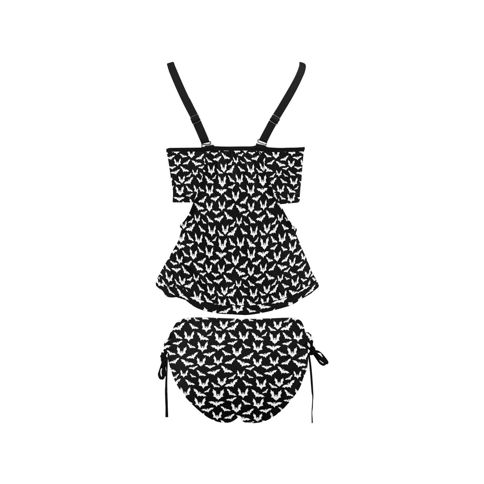 Bat B&w Tankini