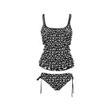 Bat B&w Tankini