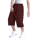 Red Bats Baggy Shorts