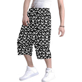 bat b&w baggy shorts