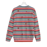 Chucky Stripes Knitted Fleece Sweater spookydoll