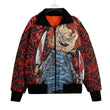 Chucky Knitted Fleece Bomber Jacket spookydoll