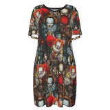 Pennywise T-Shirt Dress spookydoll