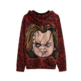 Chucky Big Face Unisex Pullover Hoodie | 310GSM Cotton