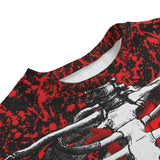 Bloody Ribcage Unisex Drop-shoulder Sweater spookydoll
