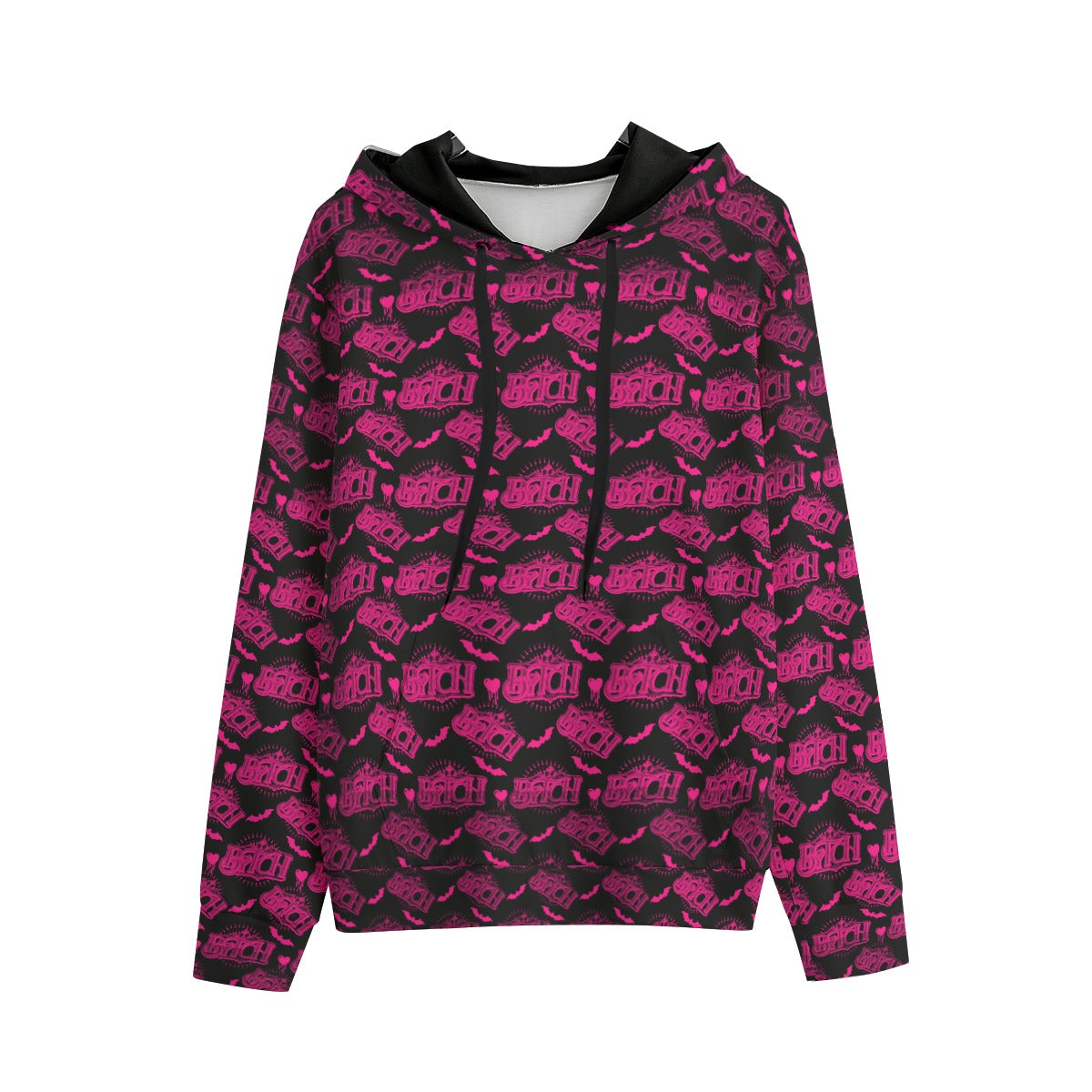 Bit*h Pink Unisex Pullover Hoodie | 310GSM Cotton