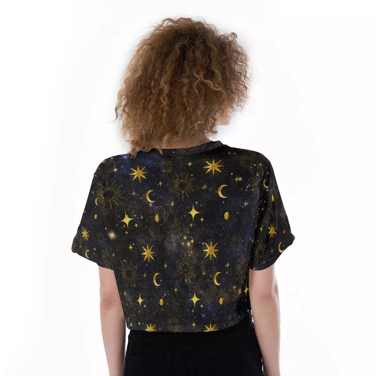 Dark Sky Crop Top freeshipping - Gothdollbymika