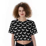 Bat Crop Top freeshipping - Gothdollbymika