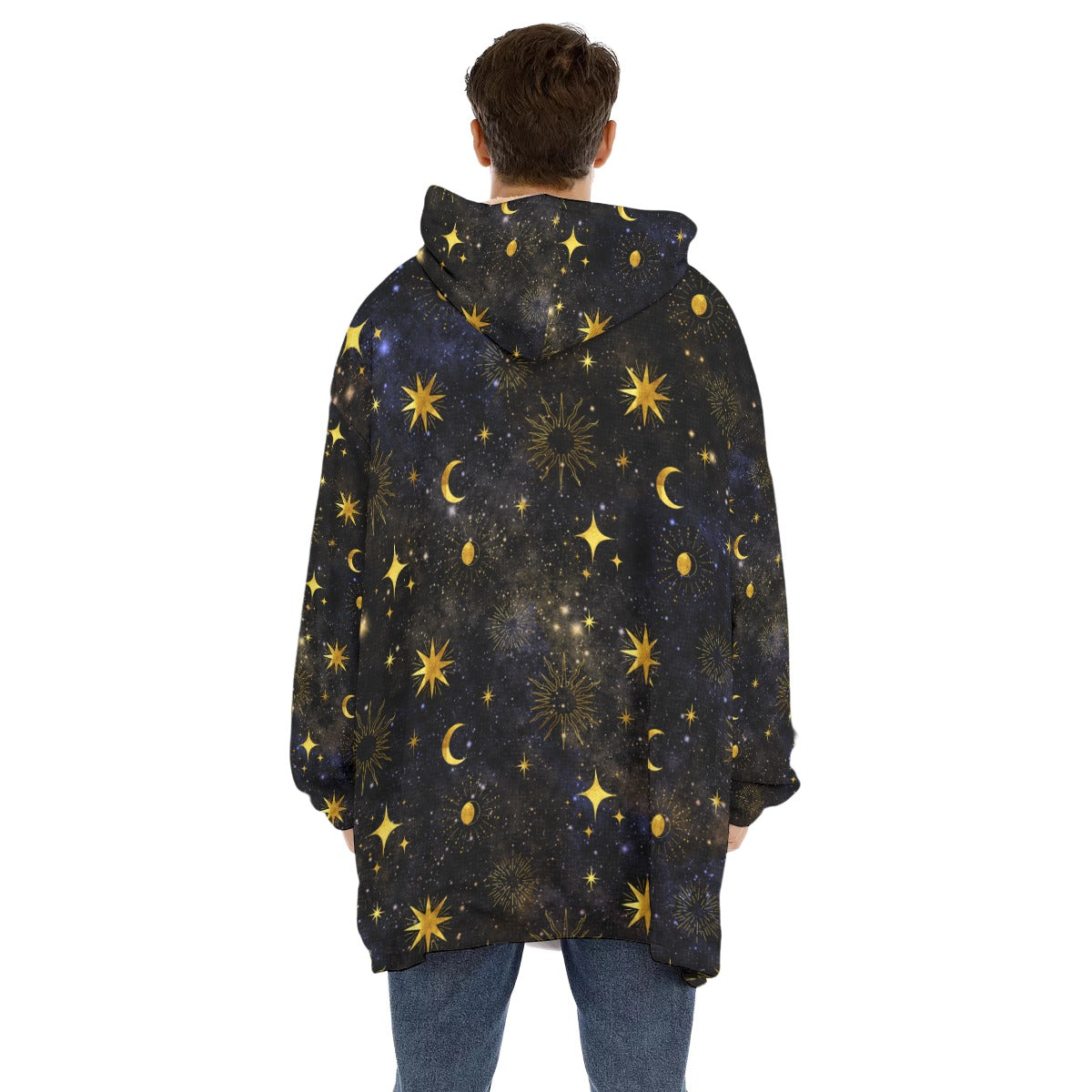 Darksky Sherpa Fleece huggable Hoodie spookydoll