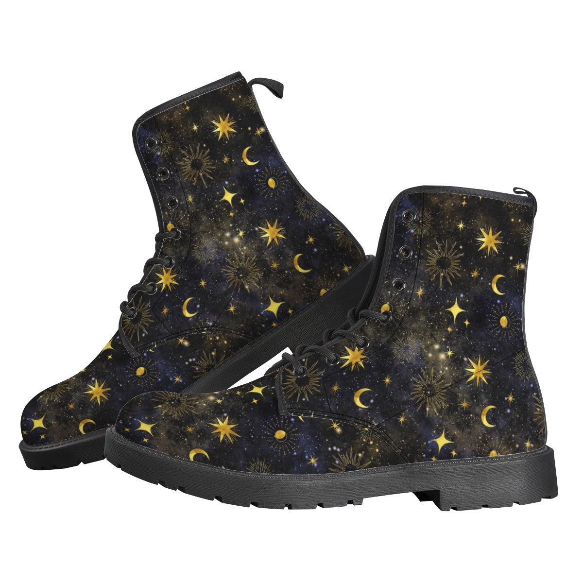 dark sky boots Leather Boots Gothdollbymika