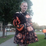 Halloween Apron Dress Gothdollbymika